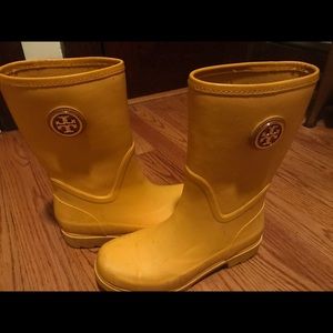 Authentic Tory Burch Rain Boots - size 8